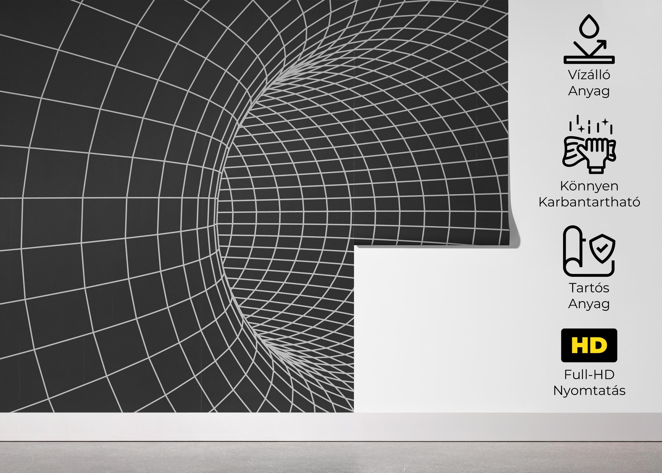 Grey Tunnel Line mockup 5