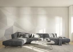 Grey Triangle Wall mockup 0