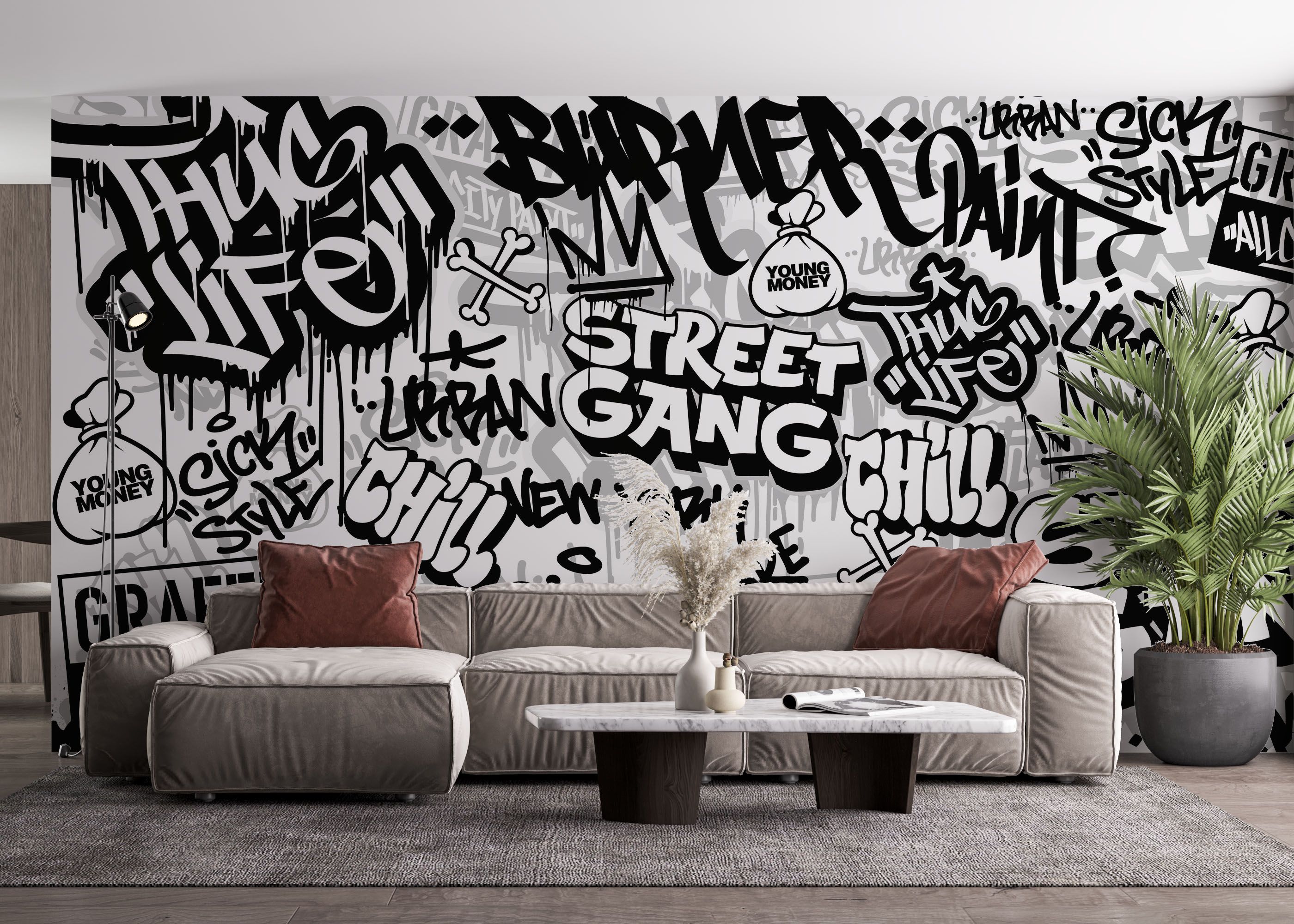 Street Gang Graffiti mockup 4