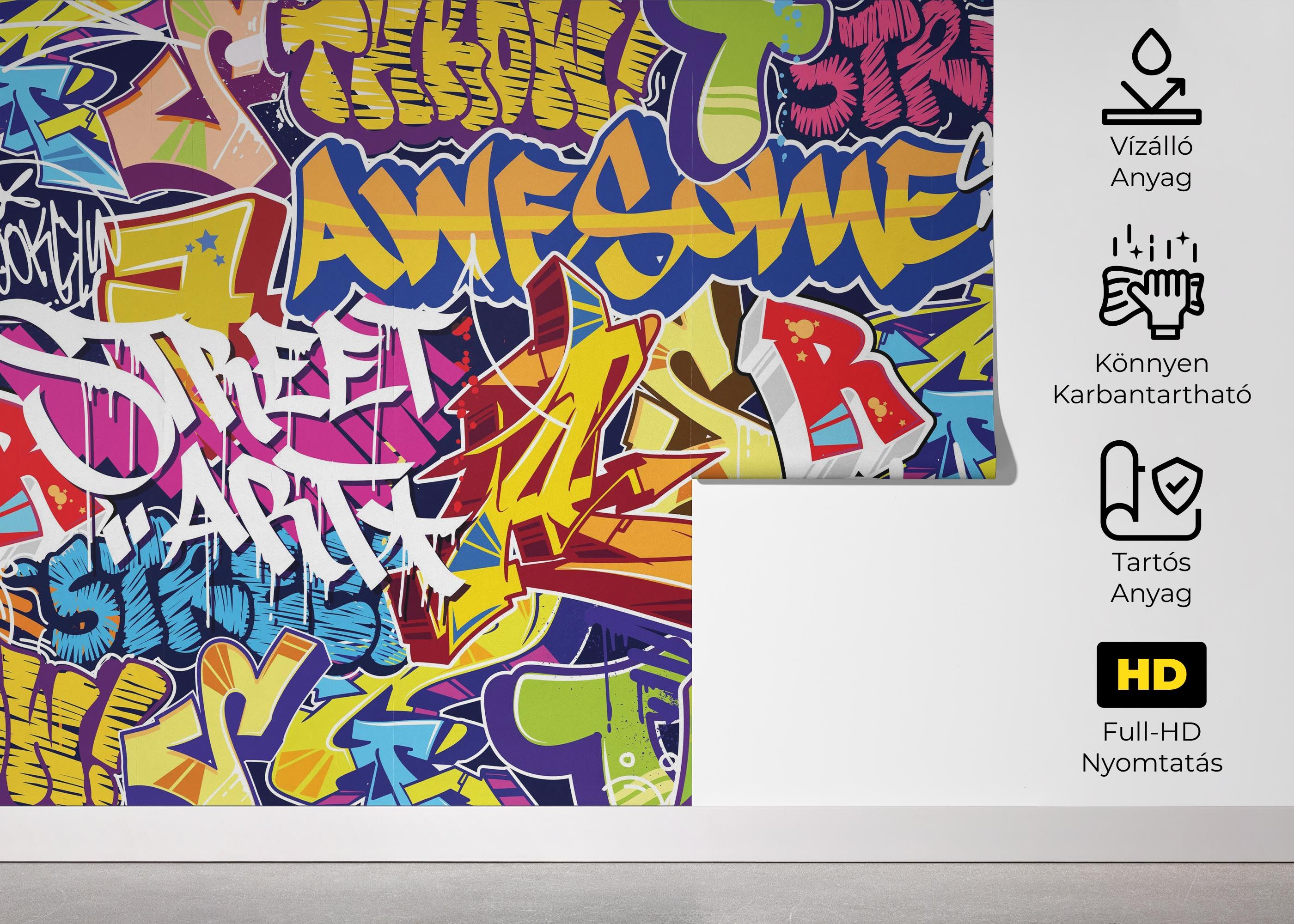 Awesome Graffiti mockup 5