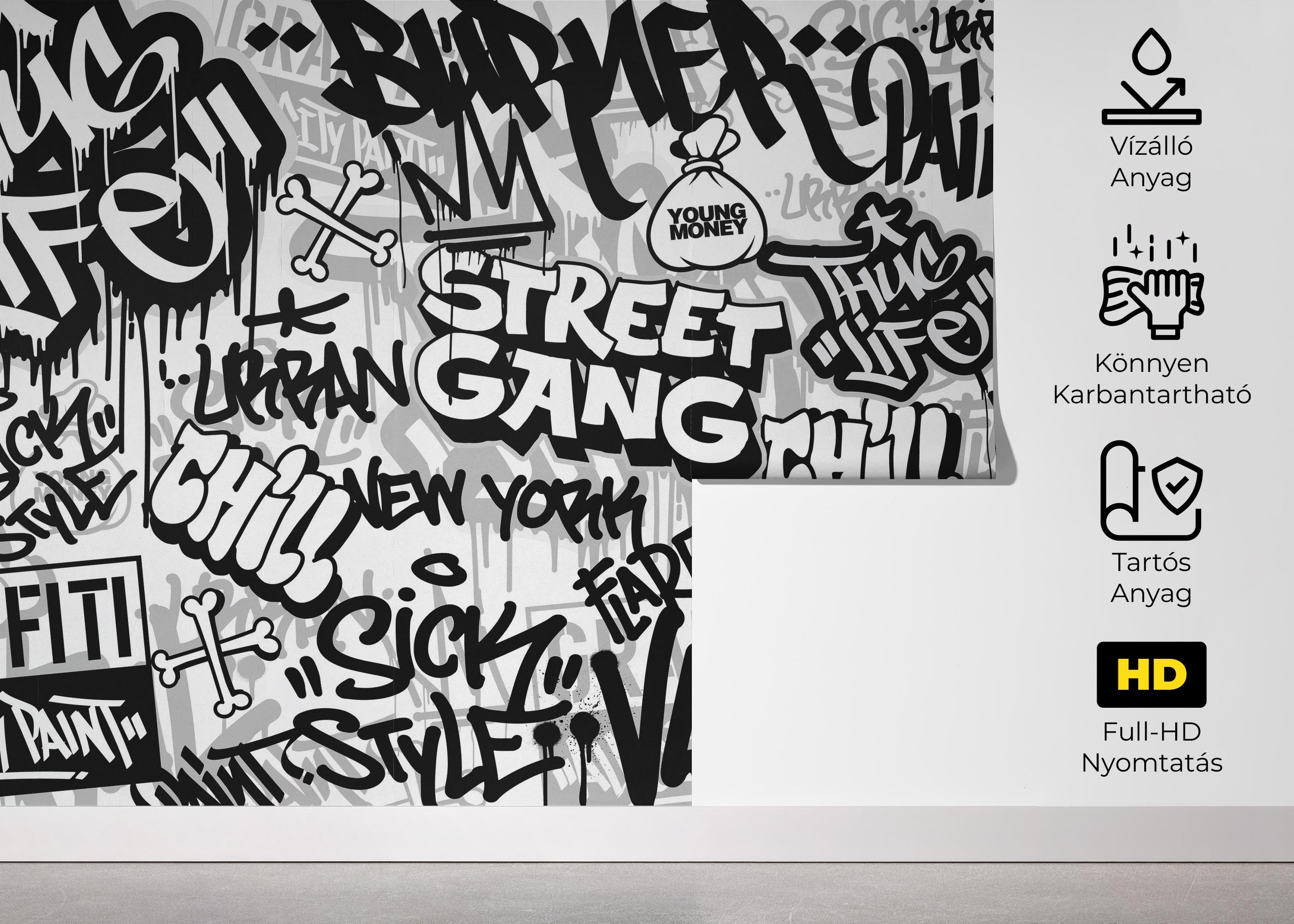 Street Gang Graffiti mockup 5