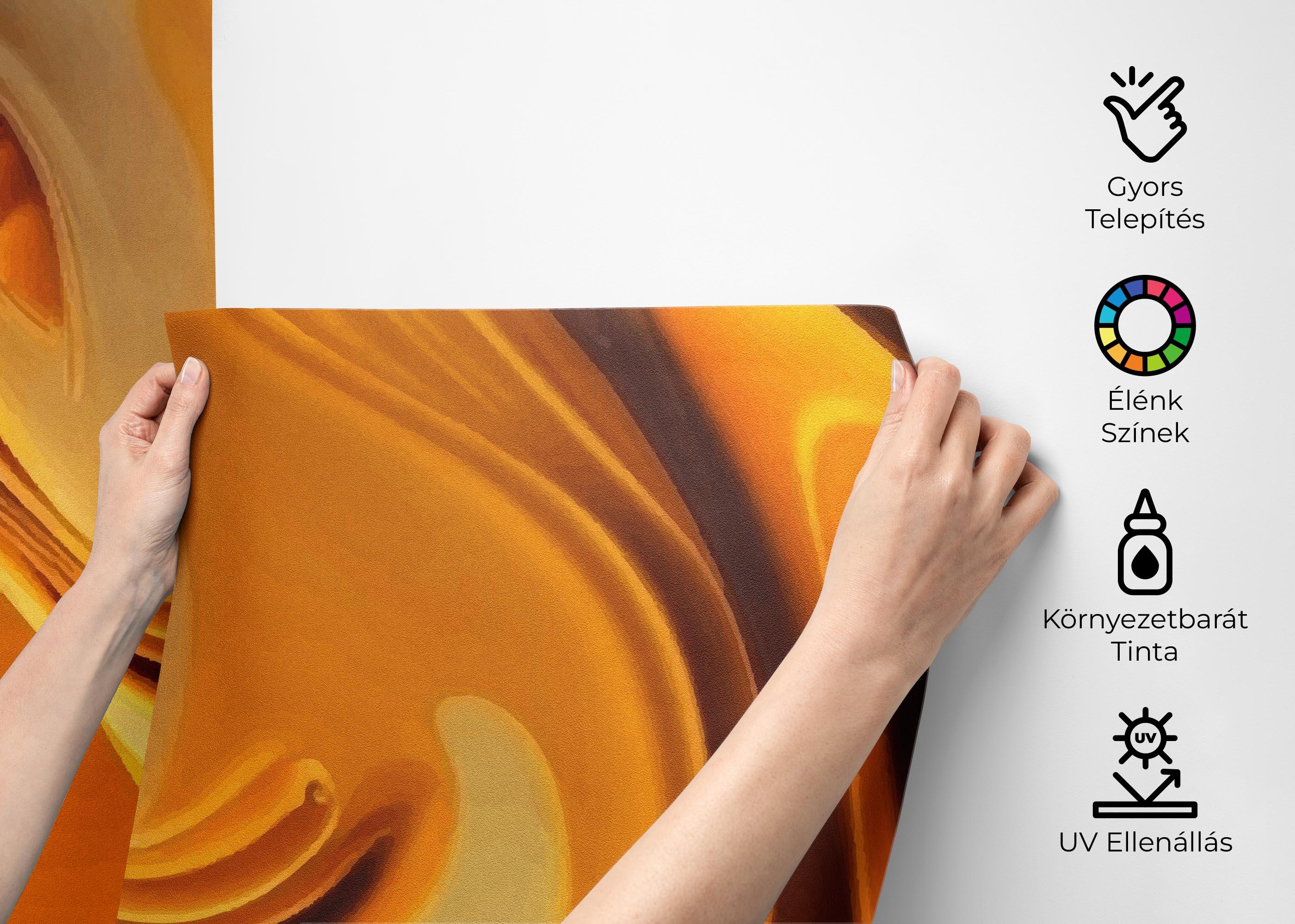 Fotótapéta Strong Yellow Marble mockup 2