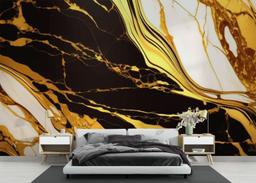 Gold Black Marble mockup 3