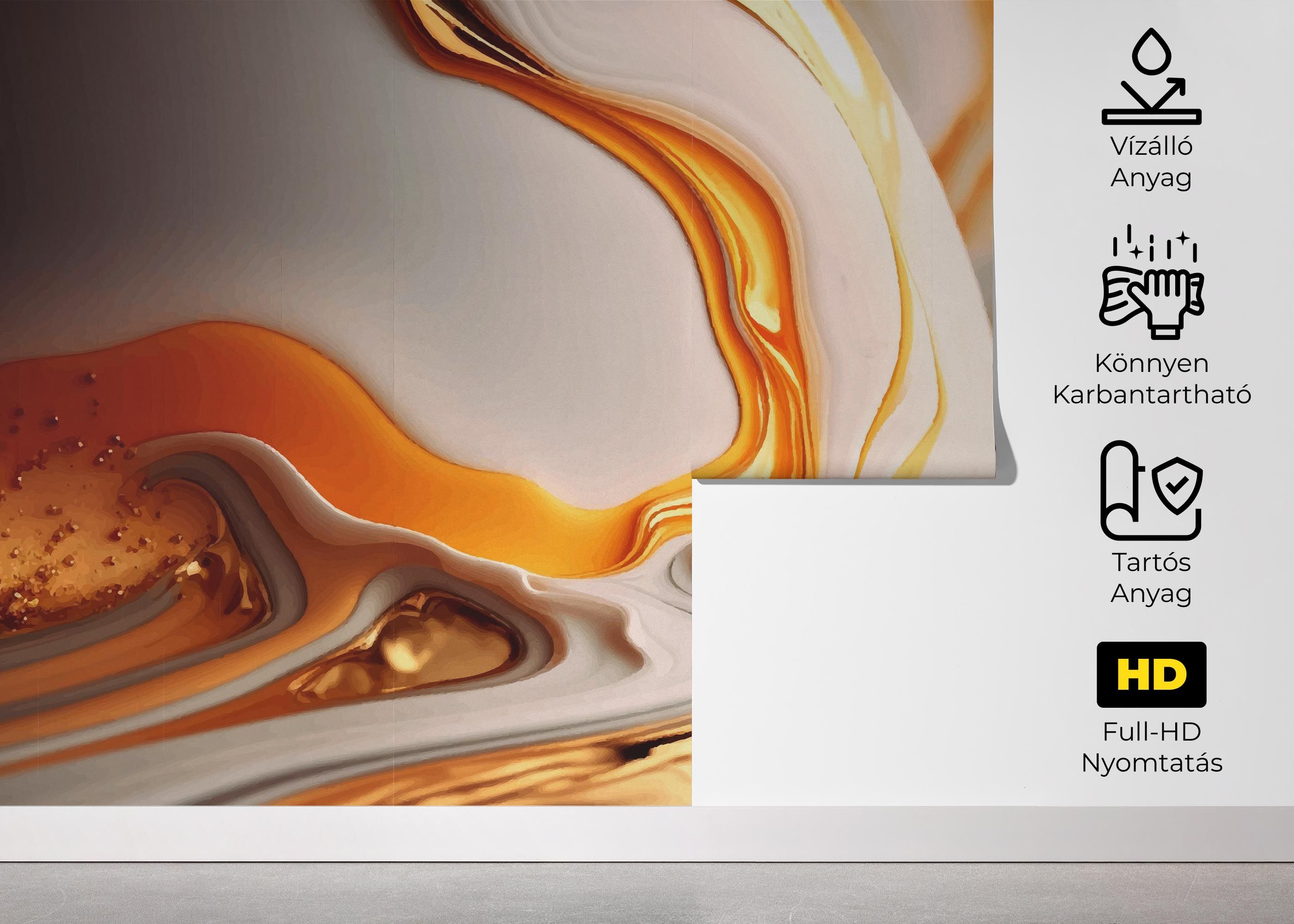 Falling White Marble mockup 5