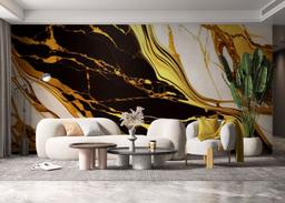 Gold Black Marble mockup 6