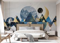 Gold Geometric Pattern mockup 7