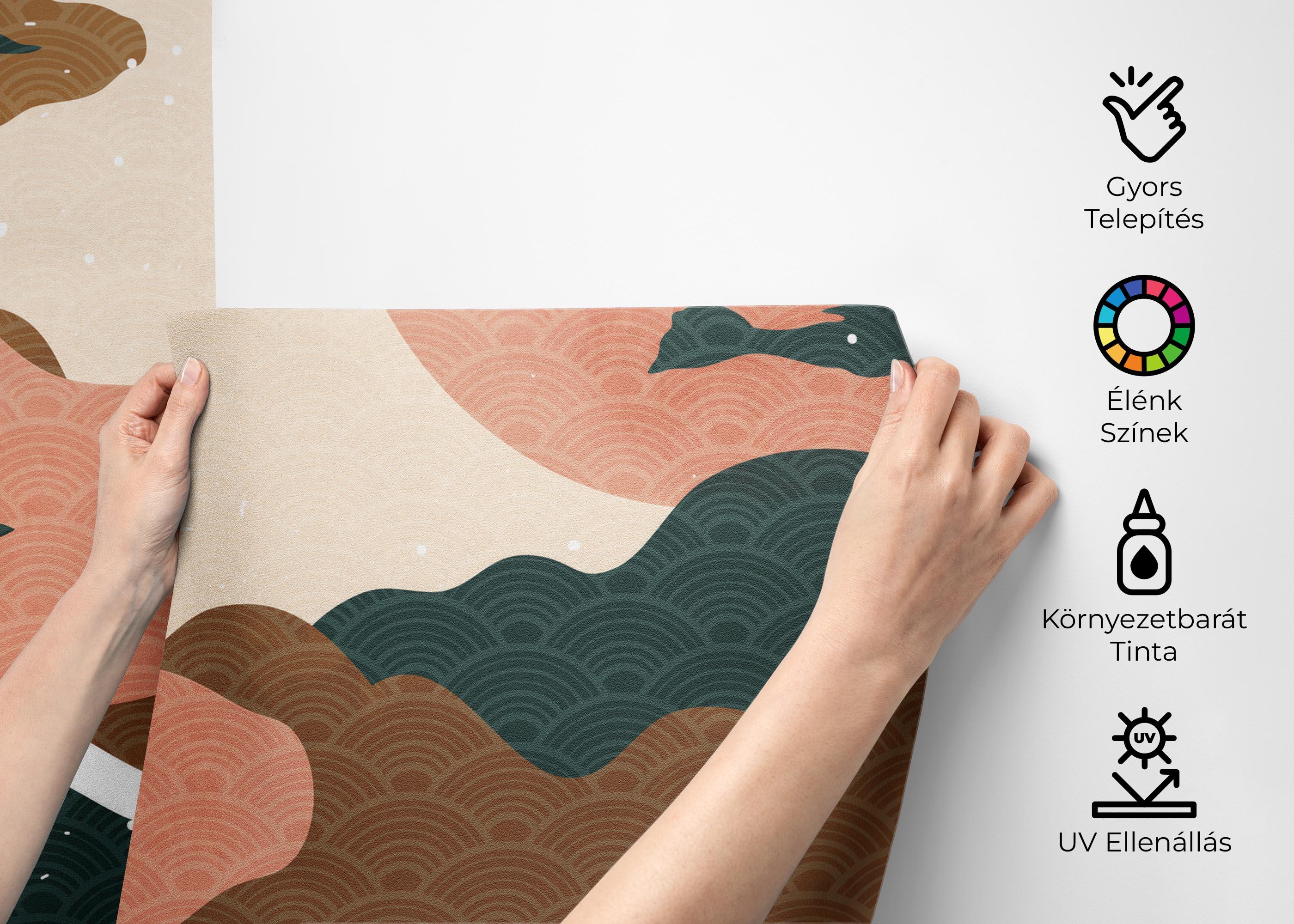 Fotótapéta Koi Fish Ocean mockup 2