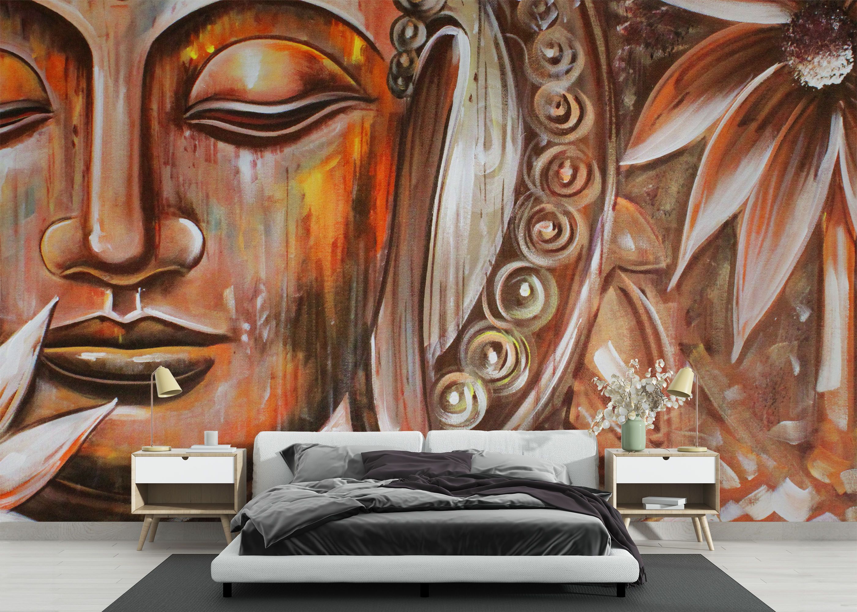 Buddha Painting mockup 3