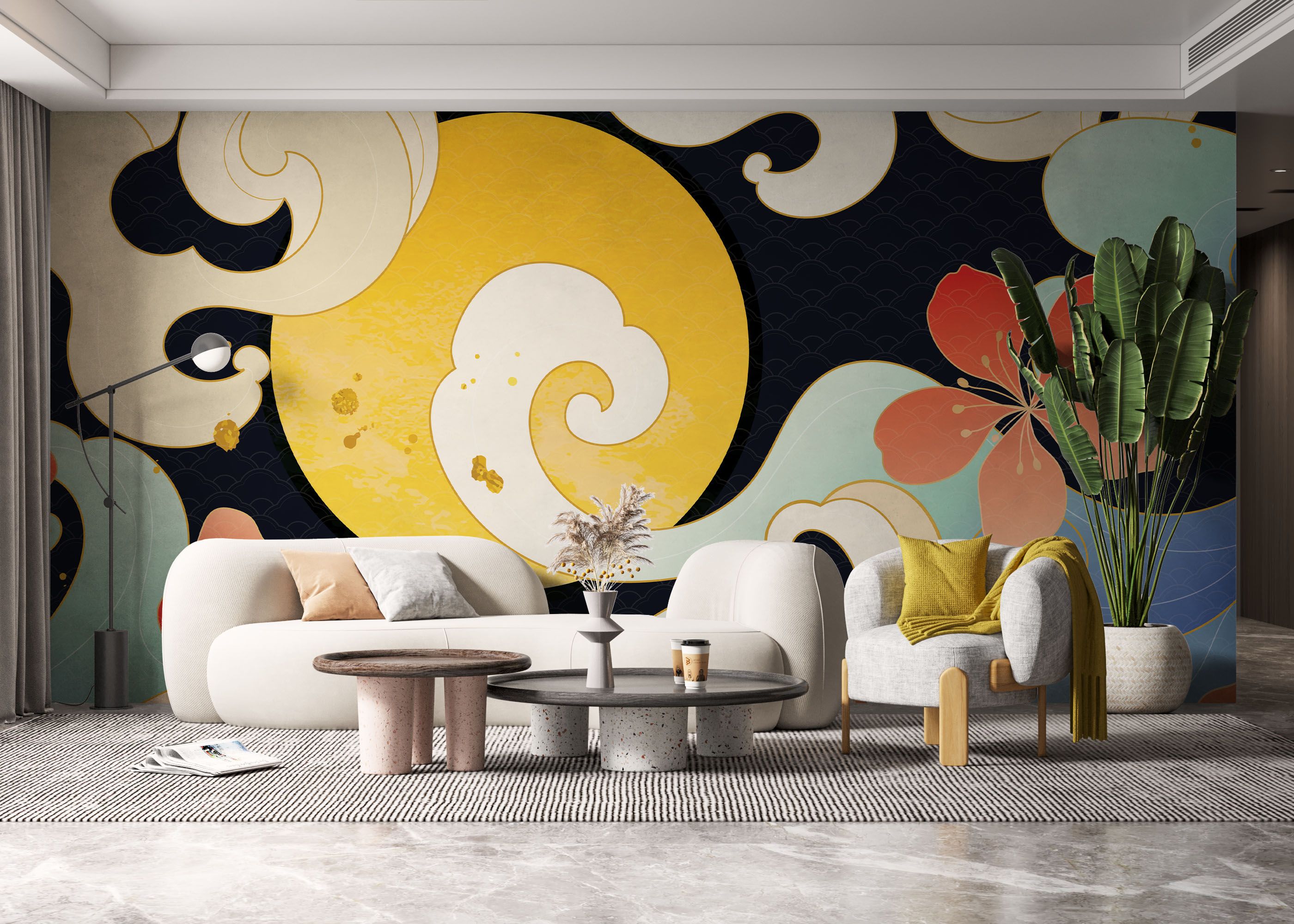 Luxury Ocean Oriental mockup 6