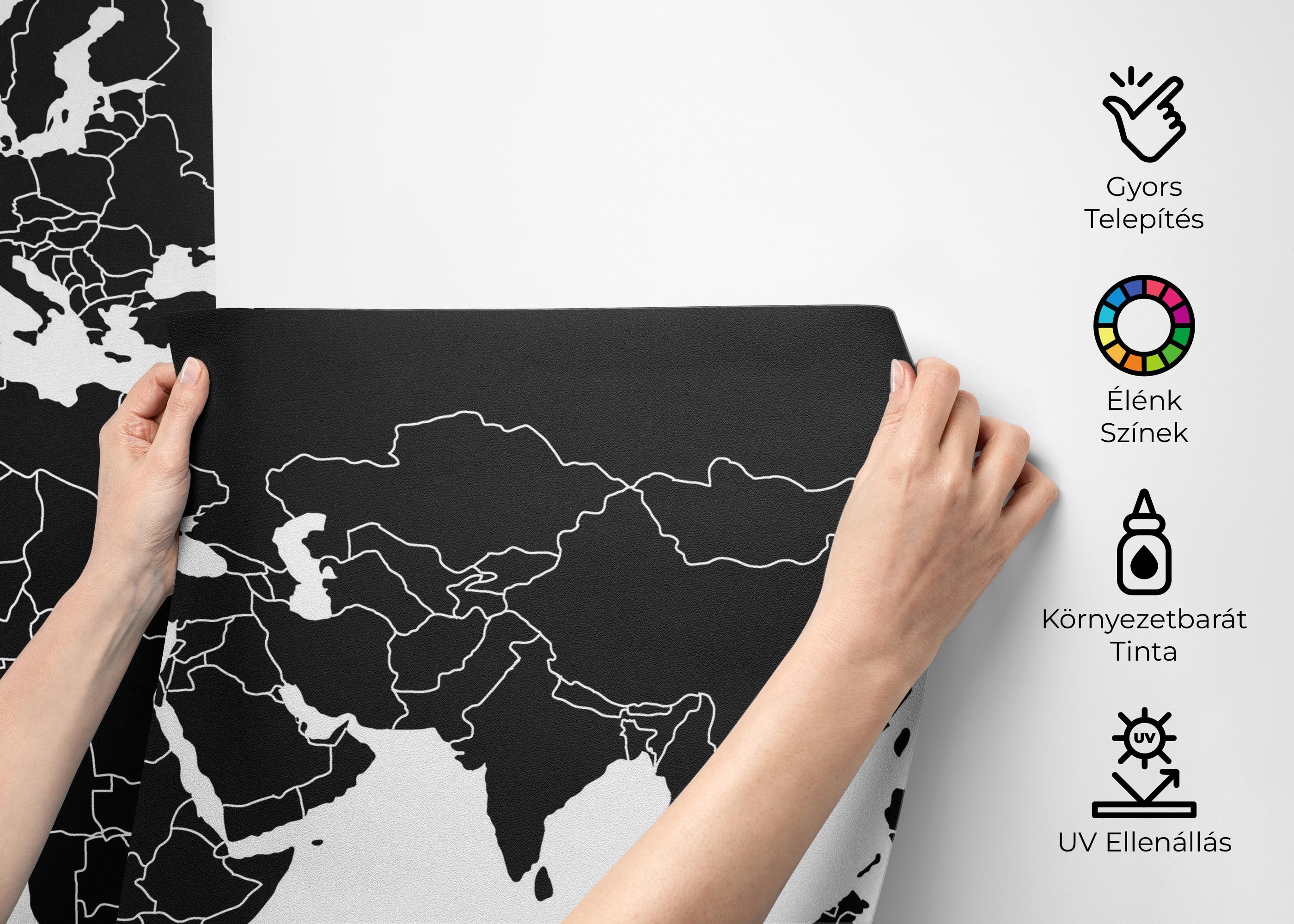 Black World Map mockup 2