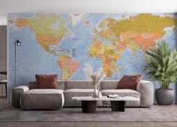 Green Orange Map mockup 4