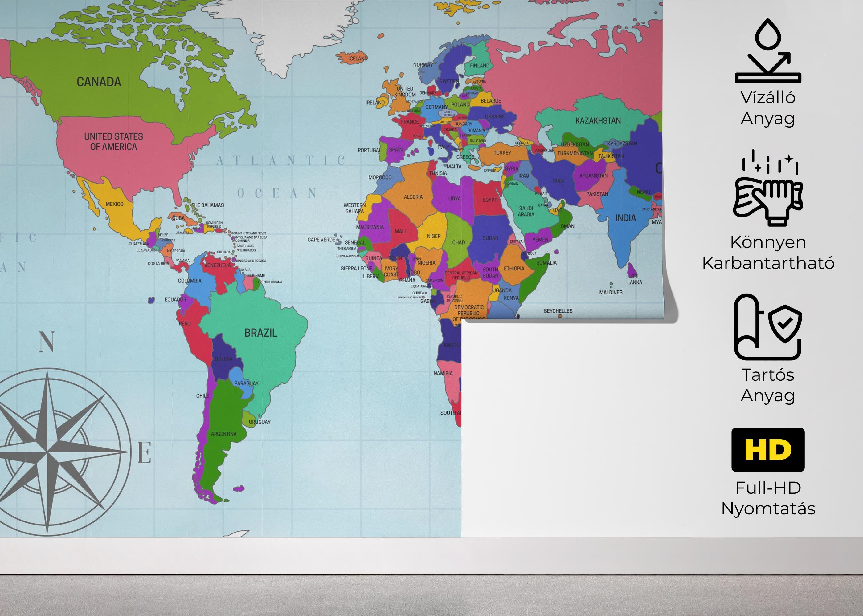 Big World Map mockup 5