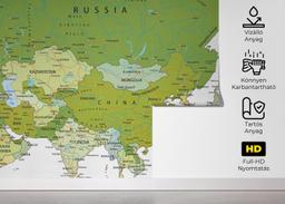 Green Asia Map mockup 5