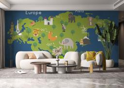 Asia Europe Map mockup 6