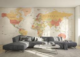 Colorful Old Map mockup 0