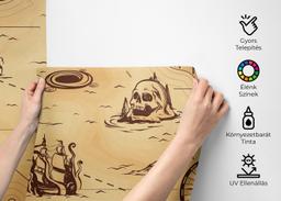 Caribean Sea Map mockup 2