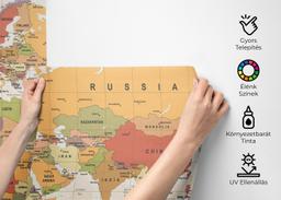 Colorful Old Map mockup 2