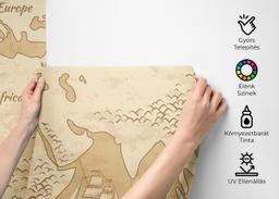 Map Old Cream mockup 2