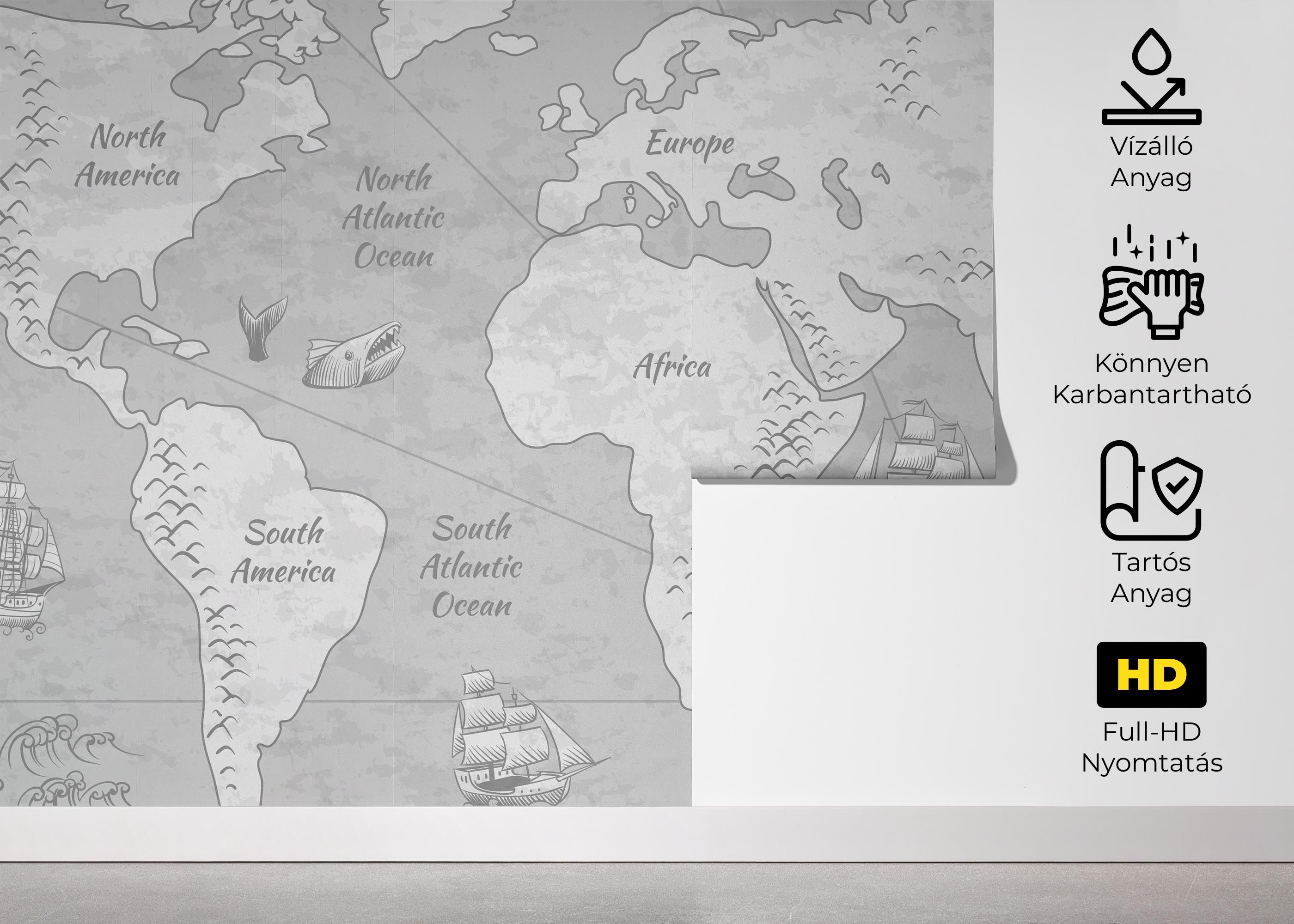 Light Grey Map mockup 5