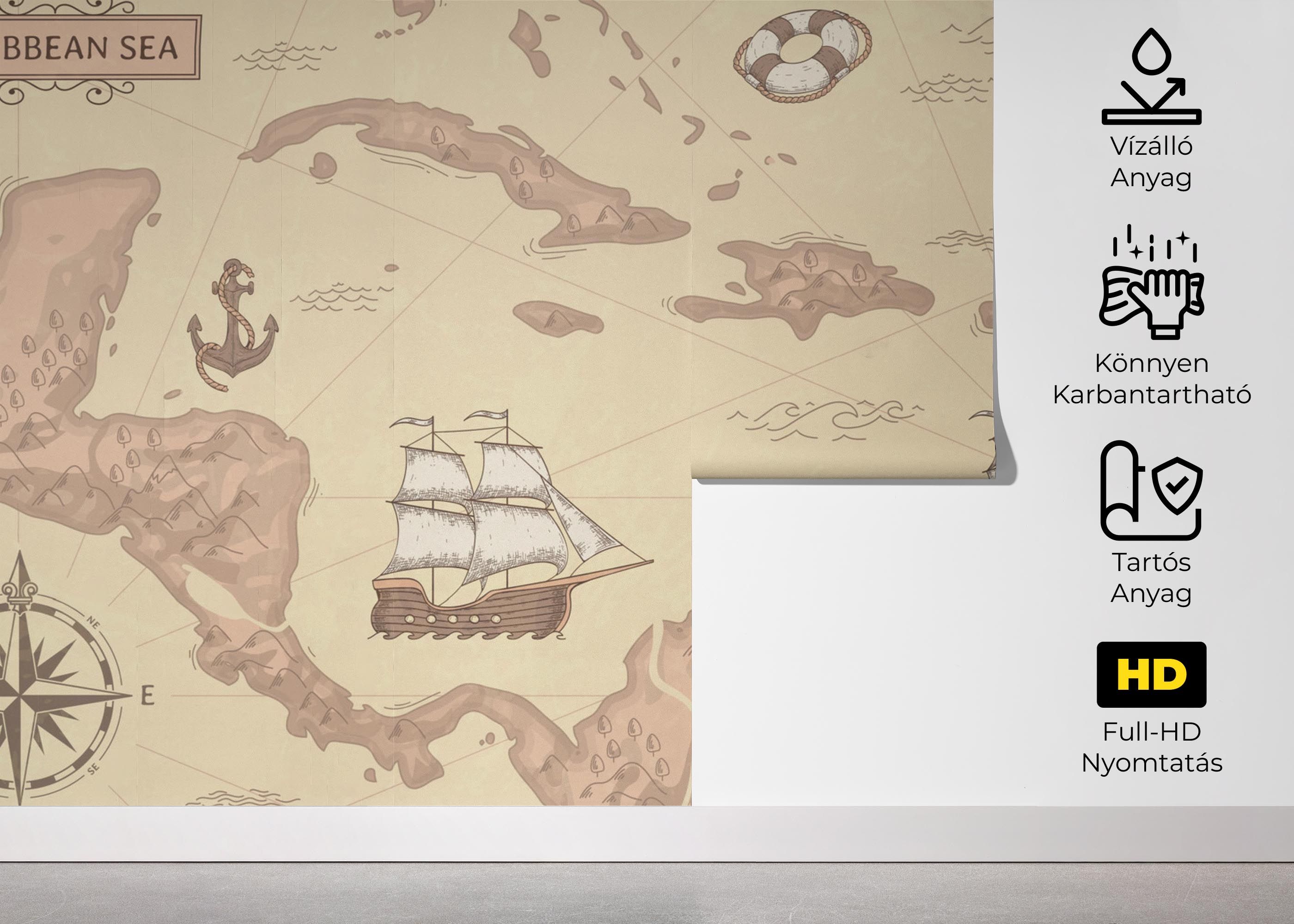 Light Pink Map mockup 5