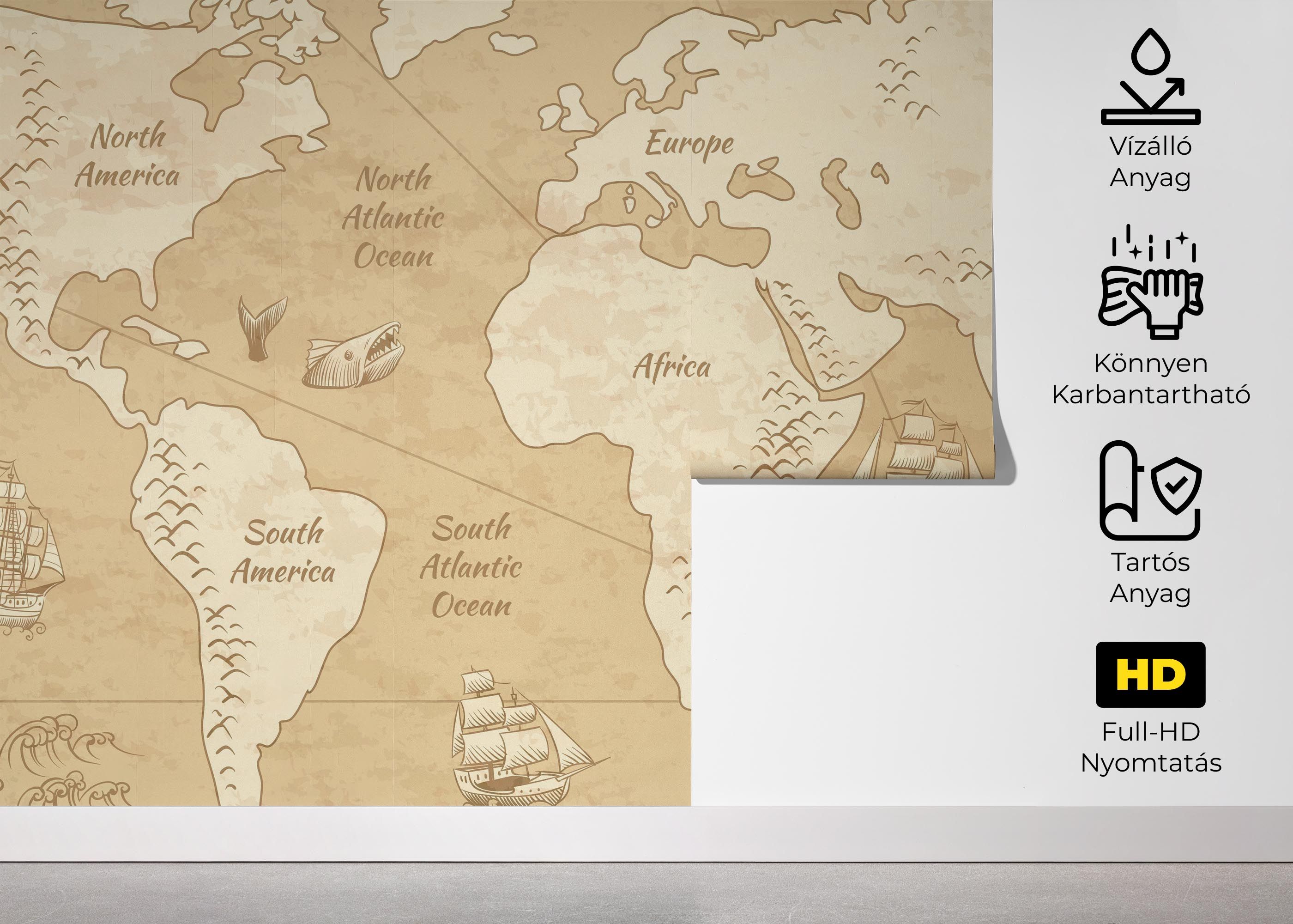 Map Old Cream mockup 5