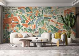 London Colorful Map mockup 6