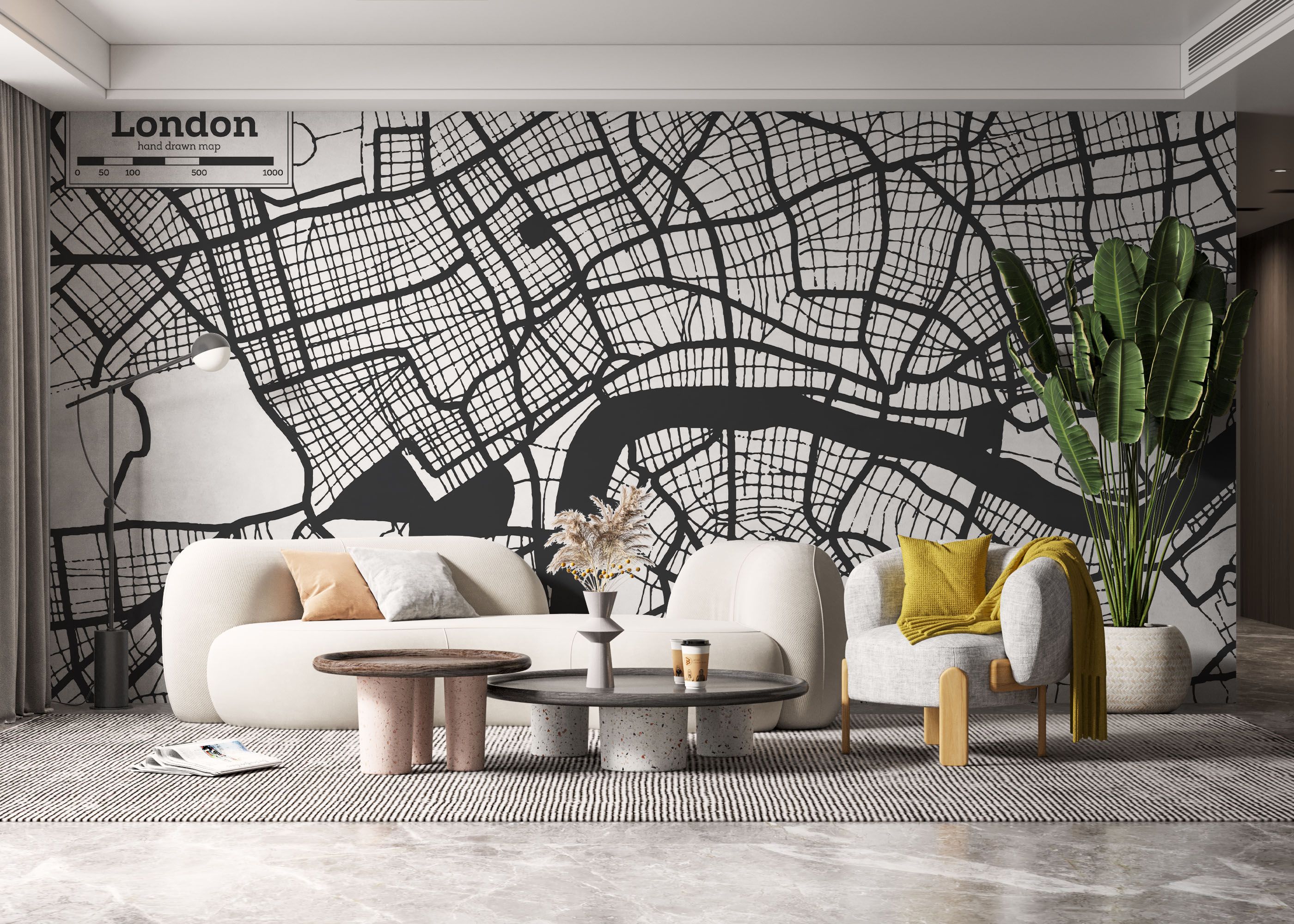 London Line Map mockup 6