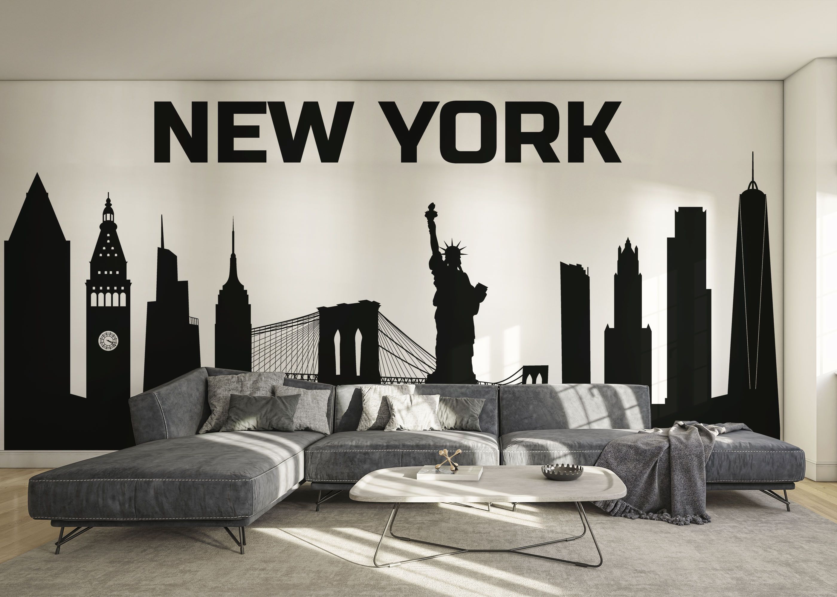 Big New York Text mockup 0