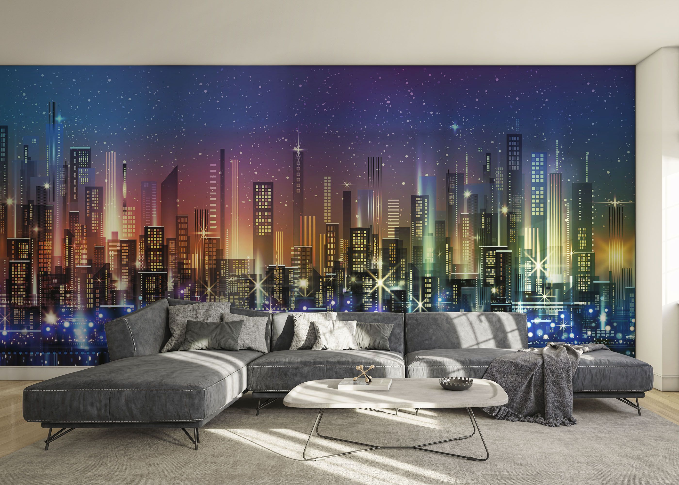 Blue Sky City mockup 0