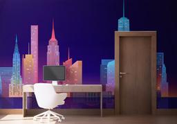 Blue Skyline Nyc mockup 1