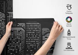 Falling Lights Art mockup 2