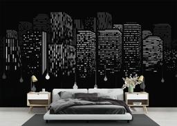 Falling Lights Art mockup 3