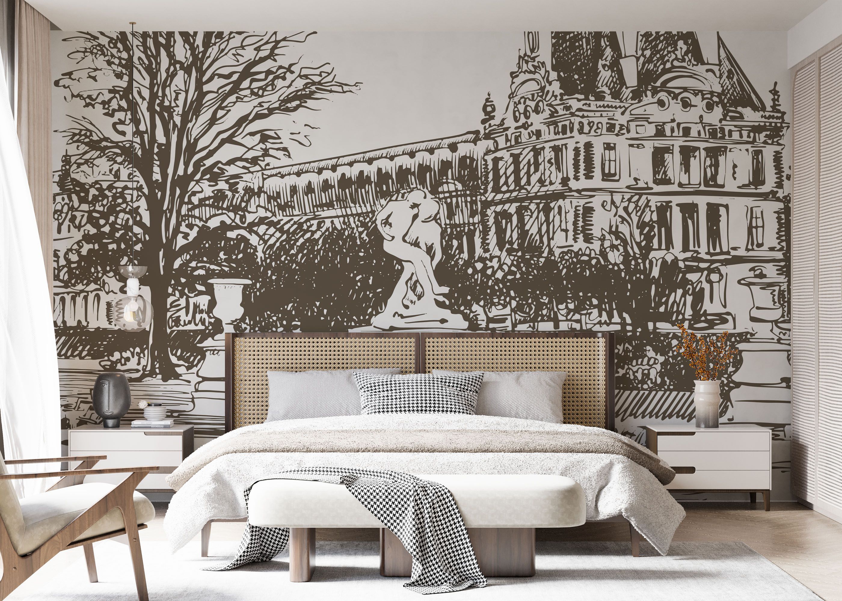 Brown Sketch Paris mockup 7