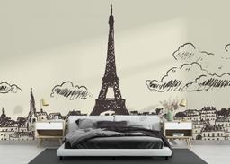 Eiffel Tower Sketch mockup 3