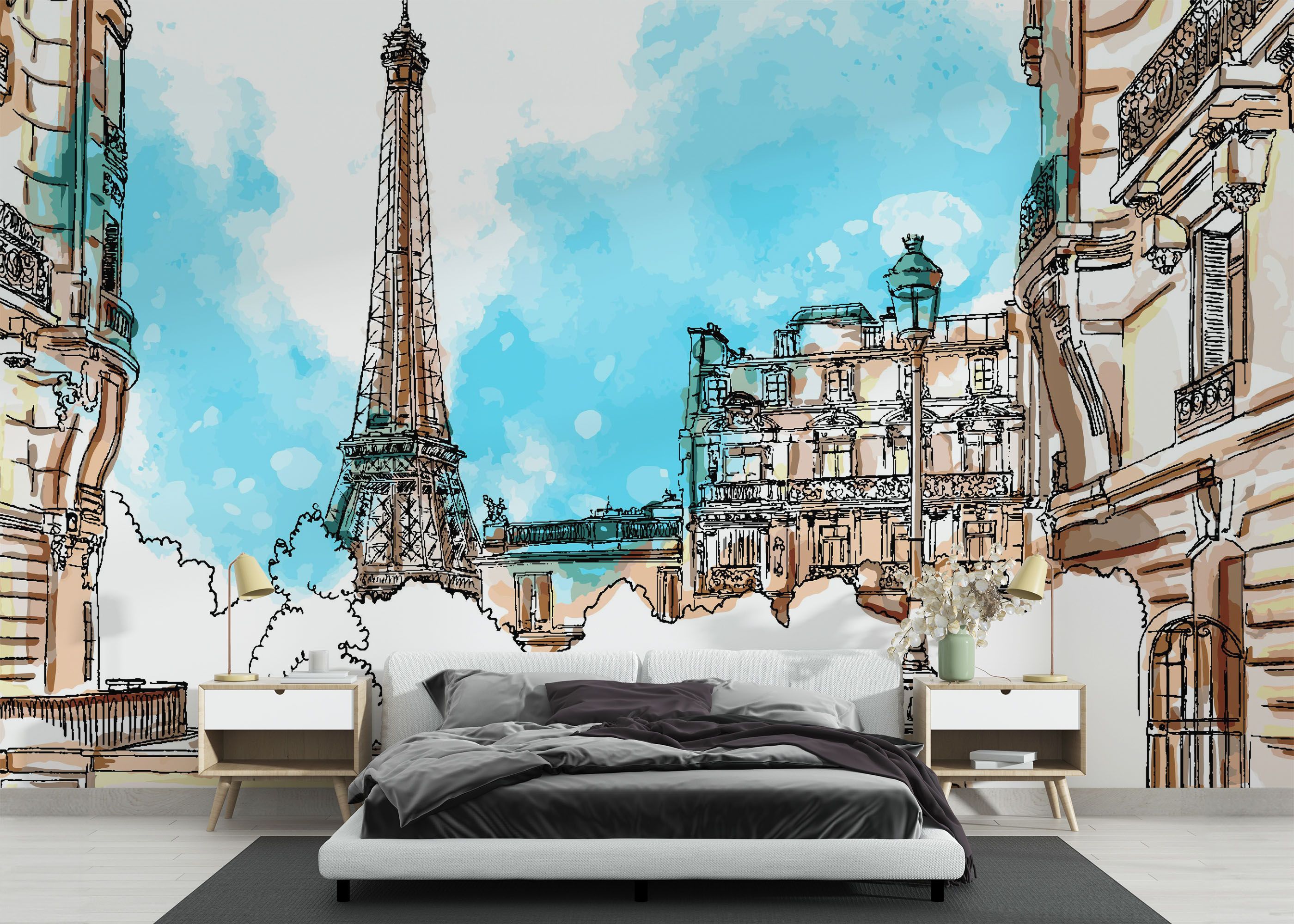 Paris Vibe Drawing mockup 3