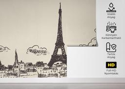 Eiffel Tower Sketch mockup 5
