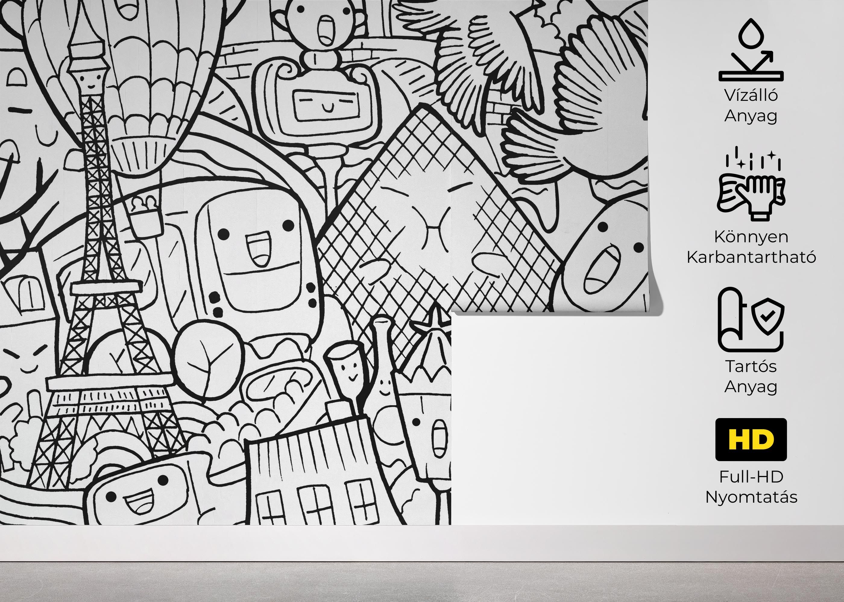 Paris Doodle mockup 5