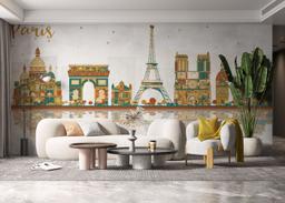 Green Brown Paris mockup 6