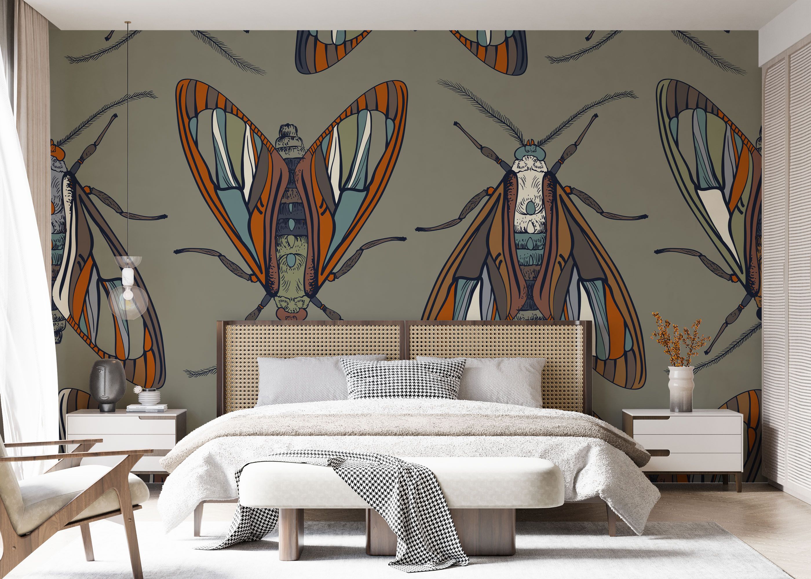 Brown Insect mockup 7