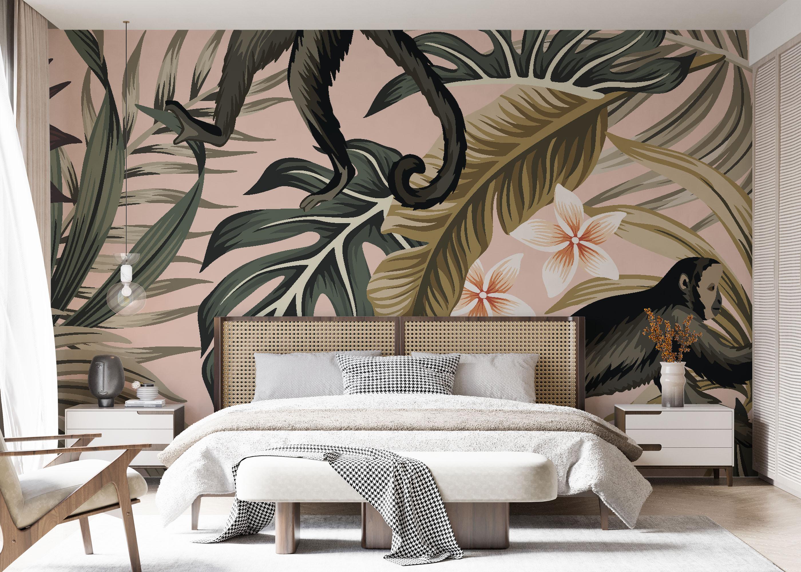 Fotótapéta Grey Monkey Art mockup 7