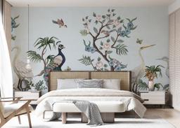 Pretty Tree Birds Art mockup 7