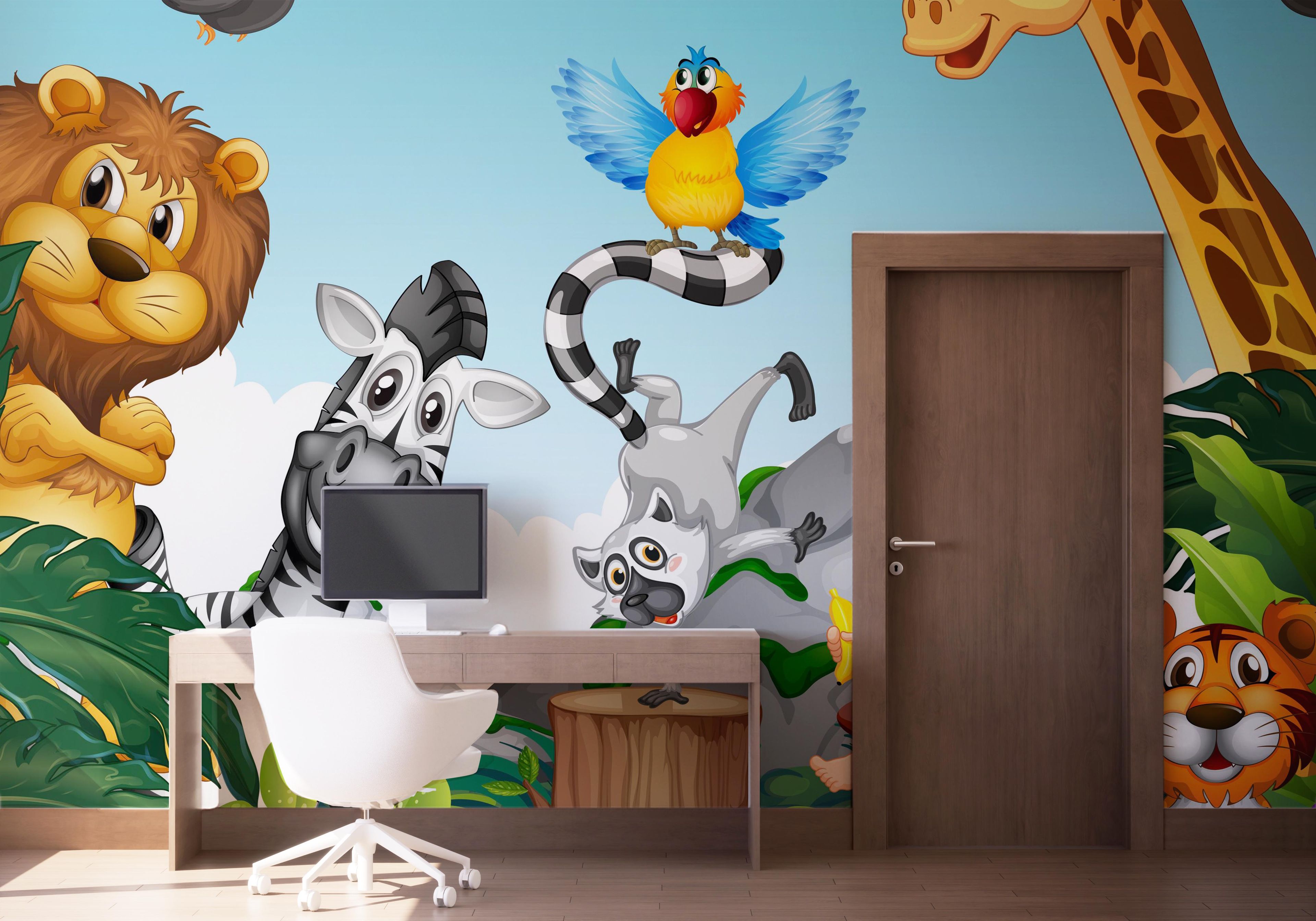 Cool Friendly Animals mockup 1