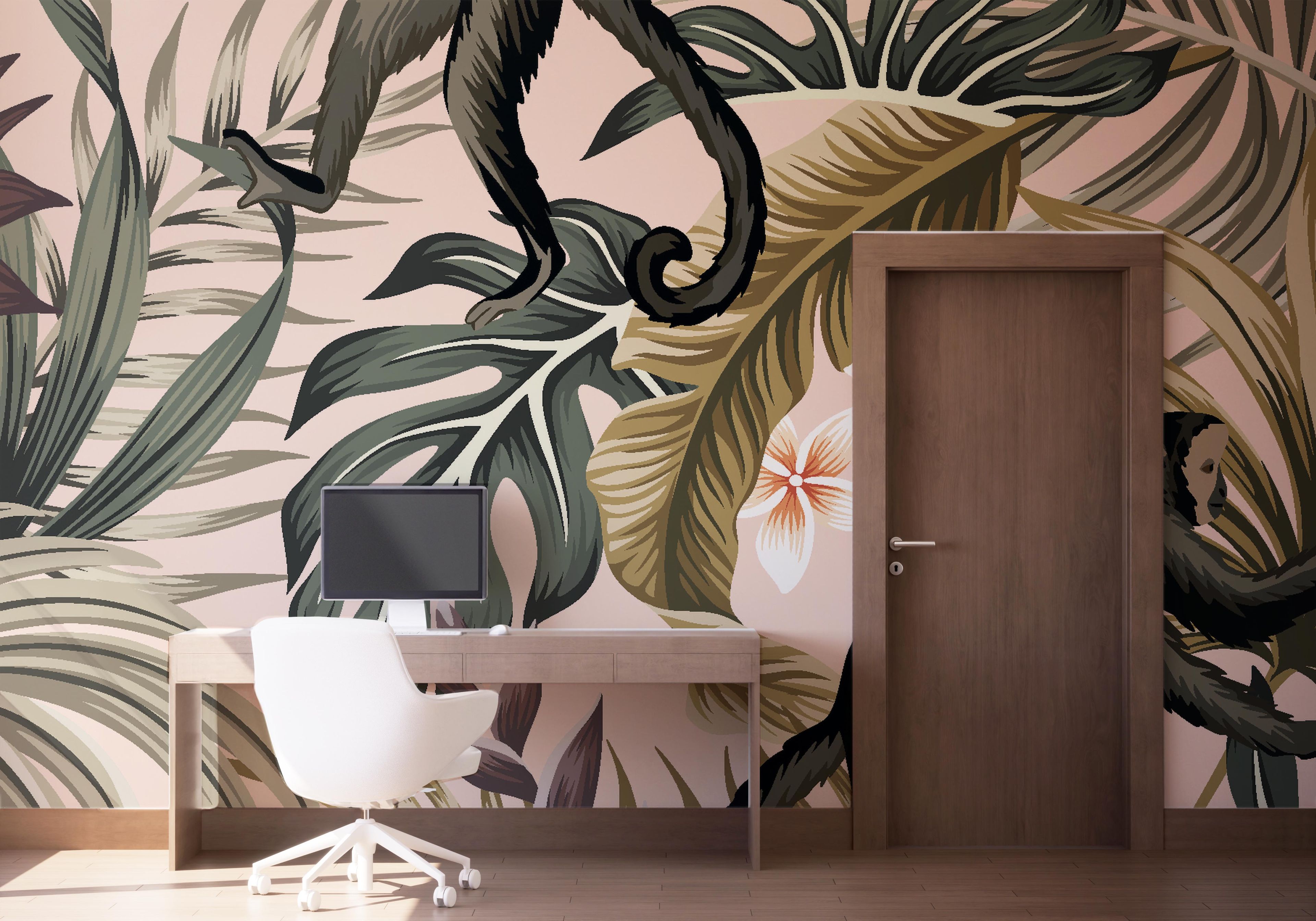 Grey Monkey Art mockup 1