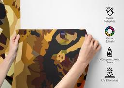 Colorful Ceetah Head mockup 2