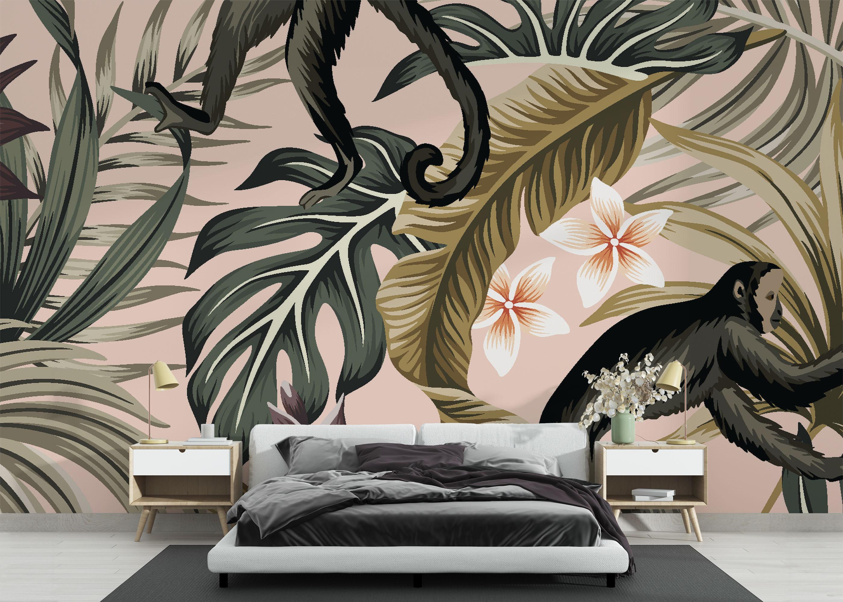 Fotótapéta Grey Monkey Art mockup 3