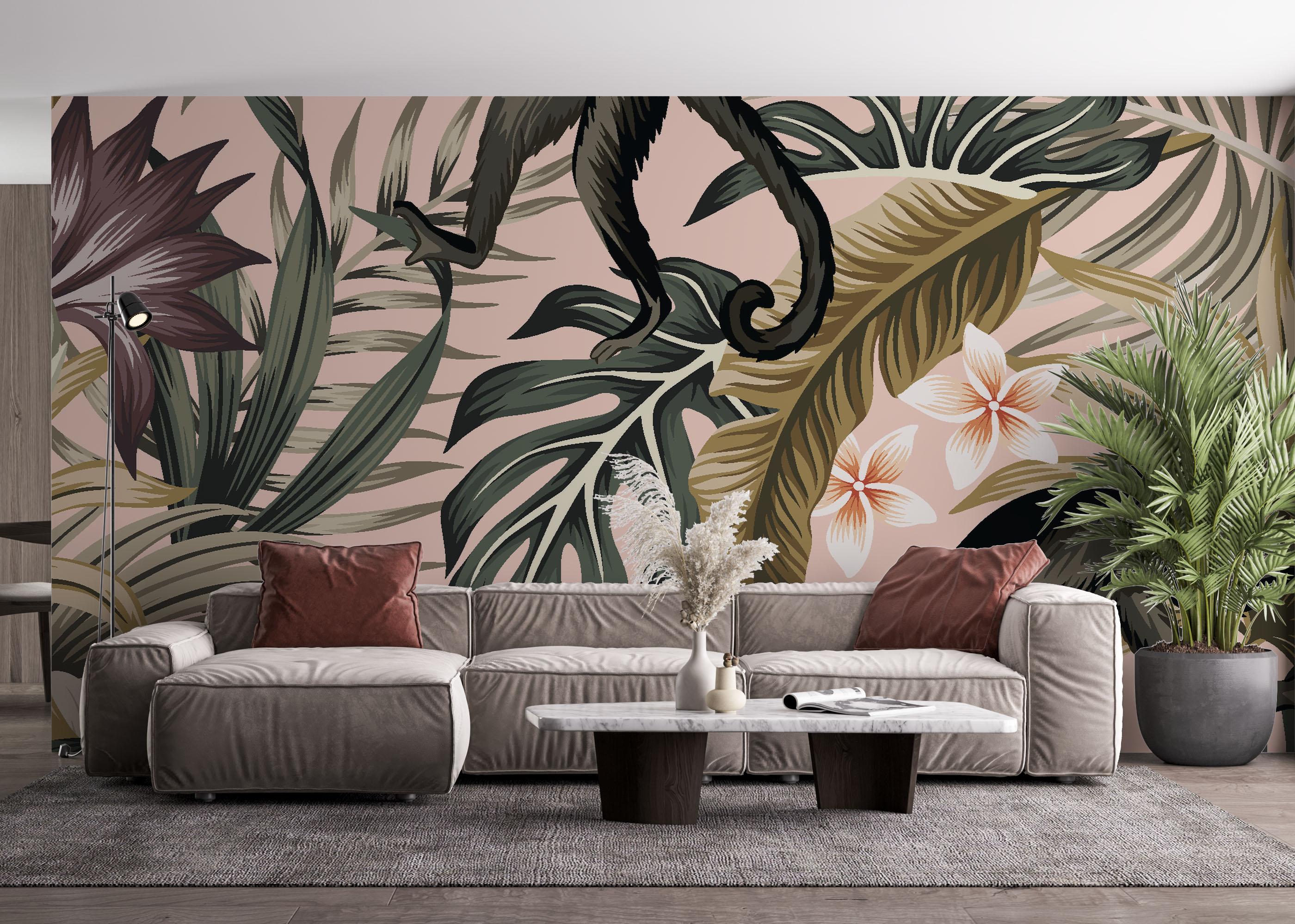 Fotótapéta Grey Monkey Art mockup 4