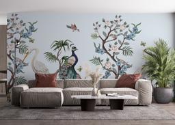 Pretty Tree Birds Art mockup 4