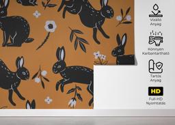 Bunny Pattern Art mockup 5