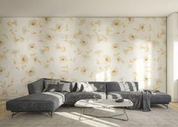 Cream Flower Pattern mockup 0