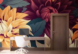 Yellow Cream Flower mockup 1